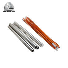 factory price 7001 series collapsible anodized aluminum tent pole